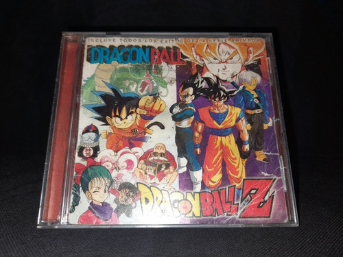 Dragon Ball Z Album Soundtrack Español Cd Original Colombia