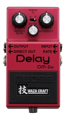 Pedal Efecto Guitarra Electrica Boss Dm2w Delay Waza