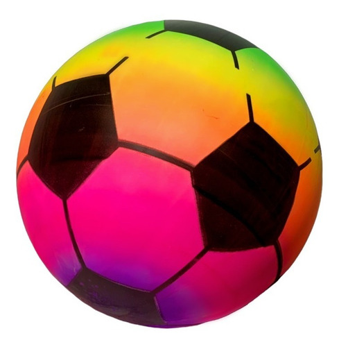Imagen 3 de 7 de Pack X10 Pelota De Goma Flúor Inflable Playa Volley Verano