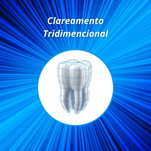 Pasta De Dente Crest 3d White Creme Dental Clareador 65g
