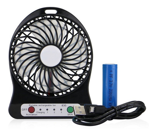 Ventilador Mini Portatil Recargable