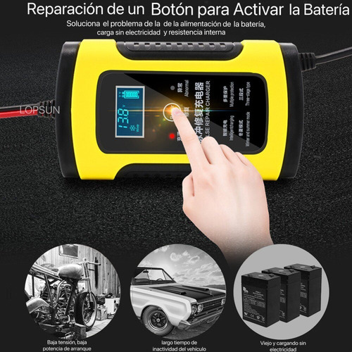 Imagen 5 de 10 de Cargador Rapido Bateria Auto Automatico 110 V A 220 V A 12 V