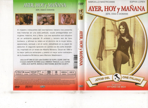 Ayer, Hoy Y Mañana (1963) - Dvd Original - Mcbmi
