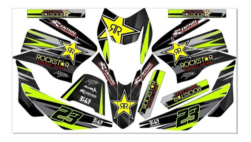 Stickers Para Moto Dm200 2023 Lima Mod-131