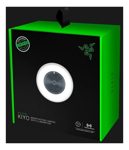 Imagen 3 de 6 de Webcam Gamer Razer Kiyo Para Streaming Con Iluminación