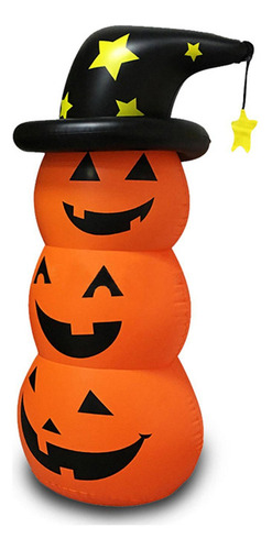 Ls Disfraz De Calabaza Inflable De Halloween Fuera De La