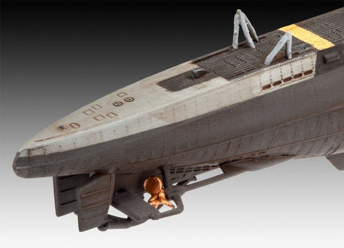 Submarino alemán Revell 05154 tipo Vii C/41 1:350