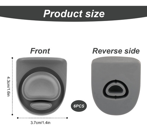 6 Tapones De Repuesto Compatibles Con Owala Freesip De 24 Oz