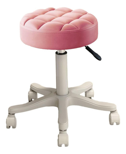 Taburete Giratorio Para Spa, Silla De Masaje De Rosa