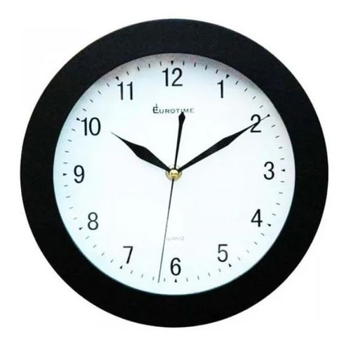 Reloj Pared  Eurotime 996/1800  Redondo Analogico