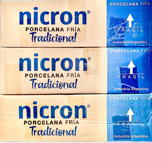 Caja Nicron Tradicional Porcelana En Frio