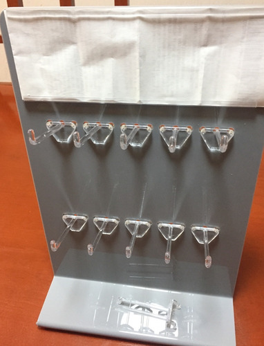 Exhibidor Multiple Vertical Con 10 Ganchos