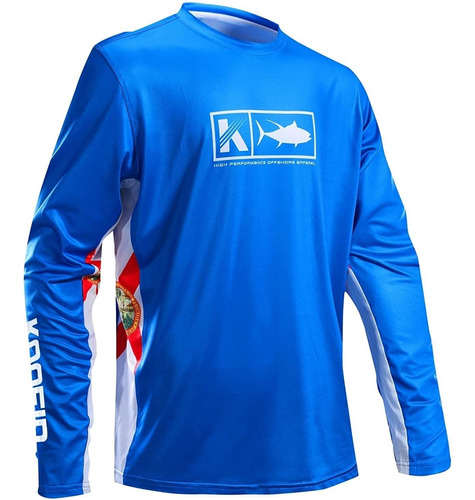 Koofin Gear Performance - Camisa De Pesca Con Ventilación De