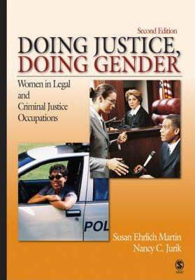 Libro Doing Justice, Doing Gender - Susan Ehrlich Martin