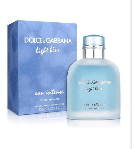 Perfume Light Blue Eau Intense De Hombre Dolce Gabbana 100ml