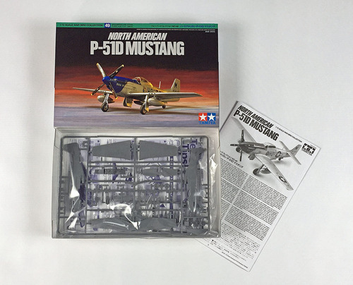 Tamiya Modelo P-51d Mustang Kit