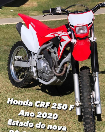 Imagem 1 de 7 de Honda Crf 250 F Ano 2020!