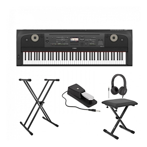 Imagen 1 de 1 de Yamaha Dgx 670 Digital Piano Package, Black