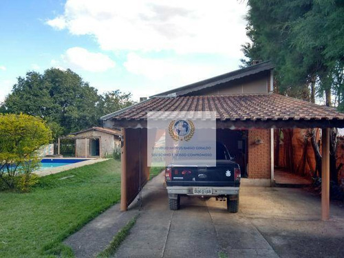 Imagem 2 de 21 de Chácara Com 2 Dormitórios À Venda, 1800 M² Por R$ 580.000,00 - Loteamento Chácaras Vale Das Garças - Campinas/sp - Ch0008