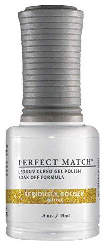 Esmalte En Gel Perfect Match De Lechat, Seriously Golden, 0,