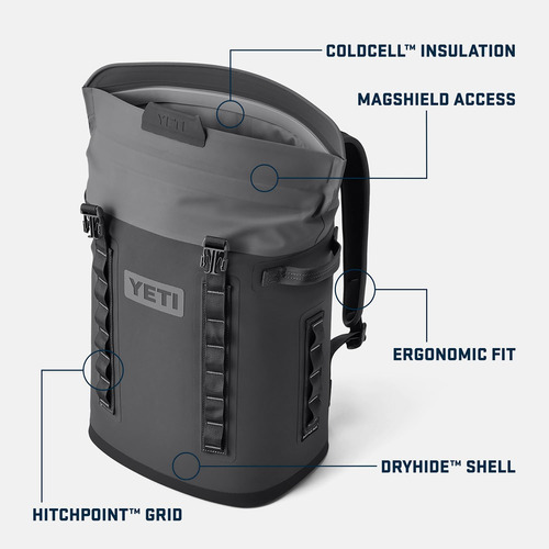 Mochila Con Laterales Blandos Yeti Hopper M20 Cape Taupe