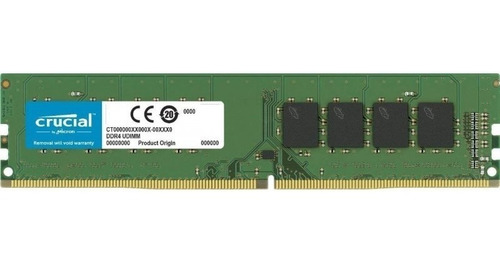 Memoria Crucial P/pc Ddr4 8gb 2666mhz Udimm Ct8g4dfs8266