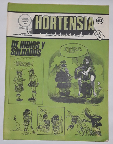 Revista Hortensia #51 Marzo 1974