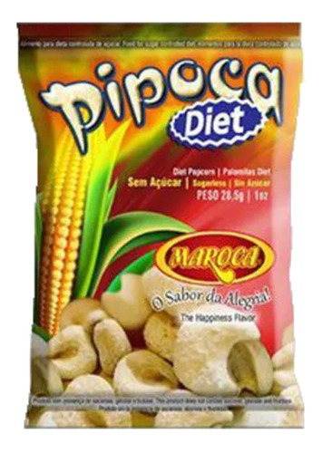 Pipoca De Milho Diet Maroca 28,5g