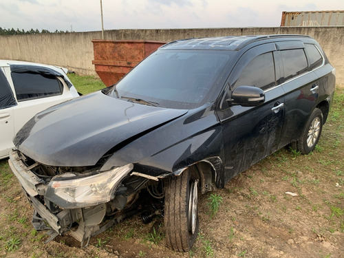 Pajero Full Gasolina Sucata Batida