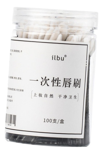 100pcs Cepillos De Labios Desechables Lápiz Labial Brillo