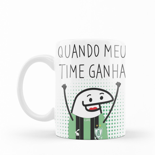 Flork America Mg Caneca Xicara Porcelana 325 Ml Coelhão