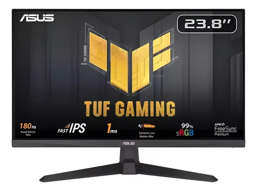 Monitor Asus Tuf Vg249Q3A Fhd Gamer 24 - Boleta Negro