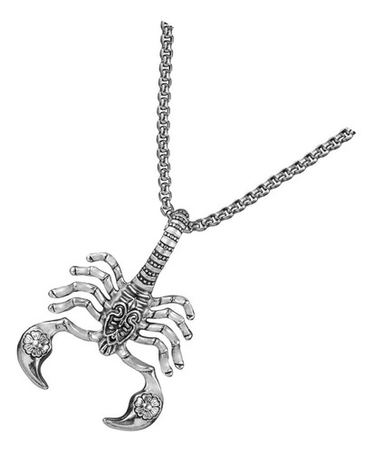 Joyería Para Hombre, Collar De Escorpión, Hip Hop
