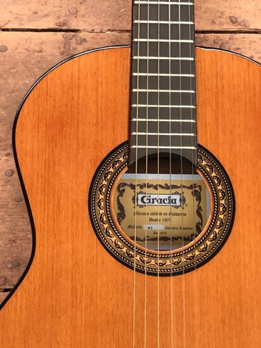 Guitarra Criolla Gracia M3 Natural Marrón Claro