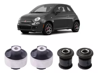 4 Bucha Bandeja Suspensão Dianteira Fiat 500 2012 2013 2014