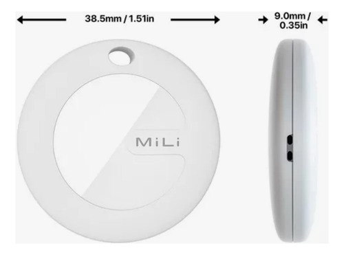 Mili Mitag Smart Tag Compatível Com Ios Apple Buscar Terracota