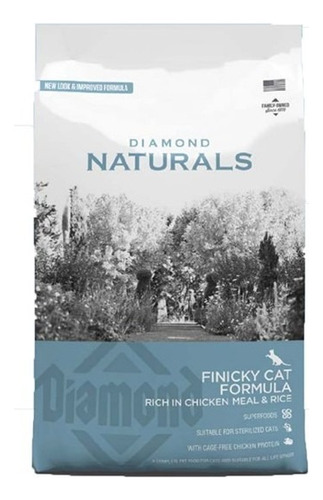 Alimento Gato Diamond Naturals Adulto Exig. 7 Kg