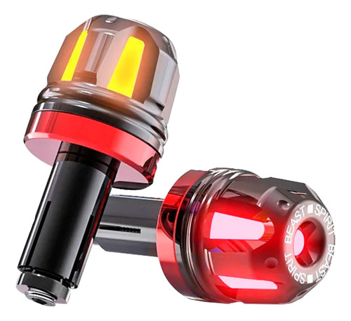 Contra Peso Led Off Road Luz De Cruce Volante Motos (par)