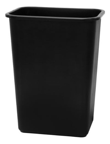 Wb0060 Cubo De Basura De Oficina De Plástico Negro D