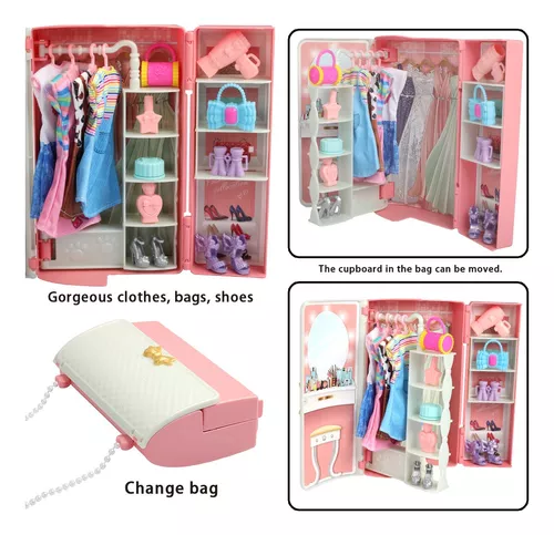 Closet Armário para roupas Barbie