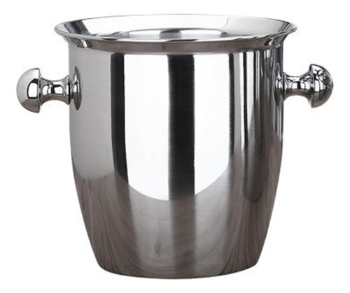 Cubo De Hielo De Acero Inoxidable Con Mango Duradero Para 5l