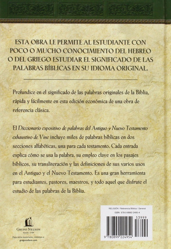 Imagen 3 de 6 de Diccionario Expositivo Vine