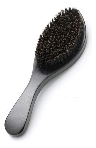 Escova Hard Para Waves 360 Profissional Ondulada Premium Cor Preto