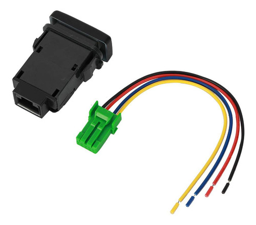 Interruptor 12v 4polos Con Led