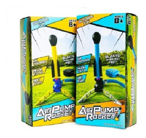 Air Pump Rocket Dispara Y Atrapa