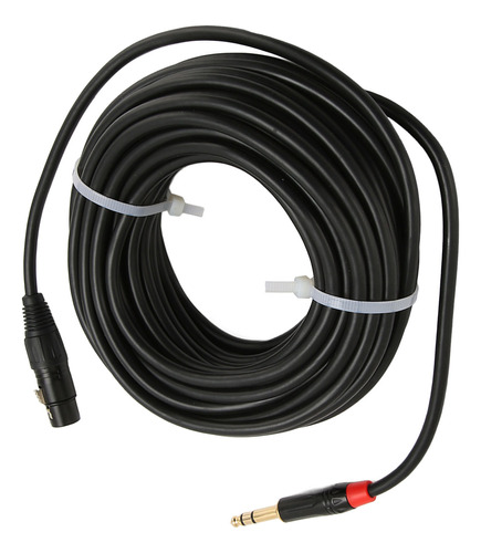 Cable Xlr A Trs Hembra, Conector Estéreo De 3 Pines Y 1/4 Pu