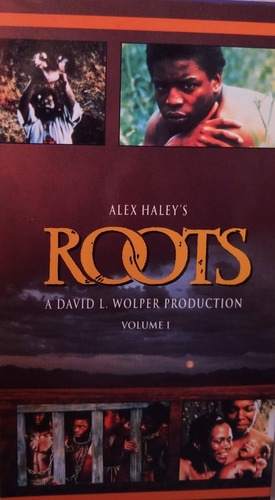 Roots Tv Mini Series 1977 Volumen 1 Vhs Movie Alex Haley