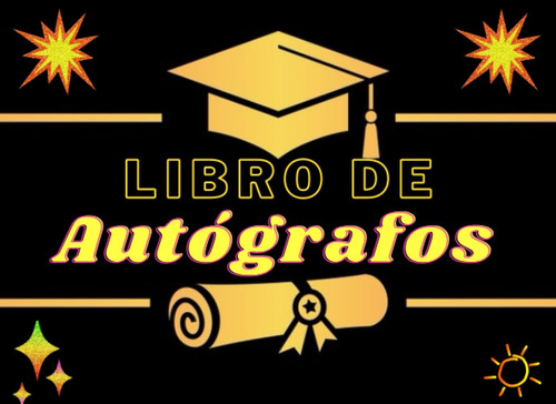 Libro: Libro De Autógrafos: Grabar Invitado De Graduación Pa