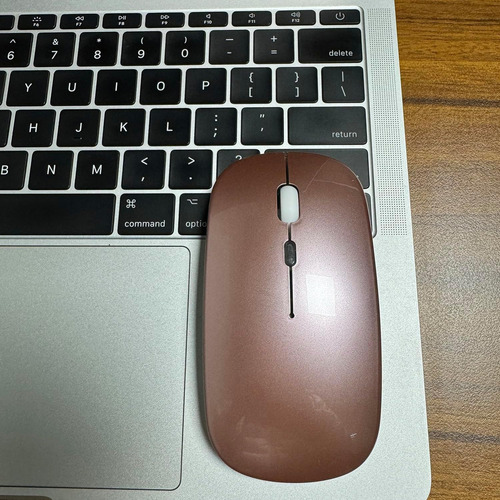 Mouse Inalambrico Peibo/oro Rosa