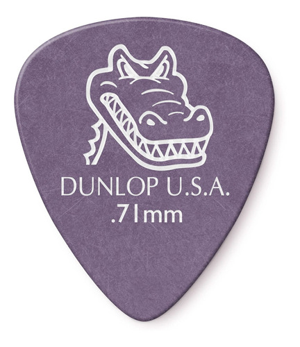 Dunlop 417r.71 Gator Grip Púrpura 0.028 in 72/bolsa